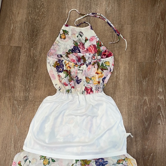 Show Me Your Mumu Heather Halter Dress ~ in Best Friend Floral - Picture 11 of 14